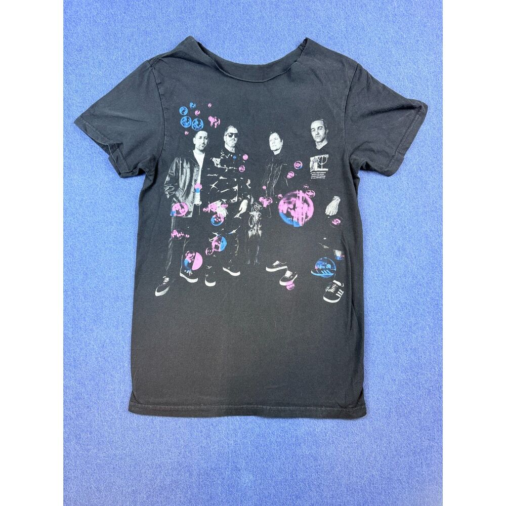 Fall Out Boy 2023 So Much For Tour Dust Band Concert Graphic Tee Black
